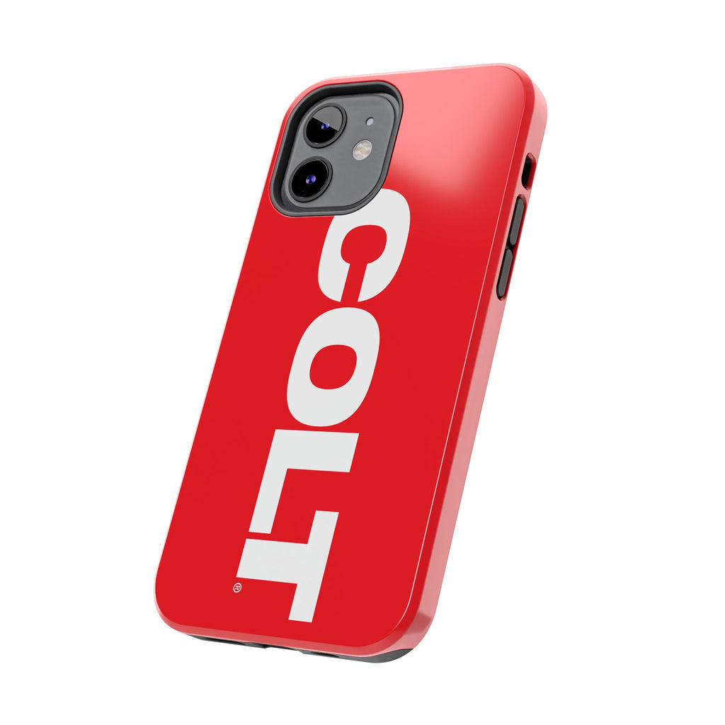 COLT Red & White Logo Tough Mobile Phone Case