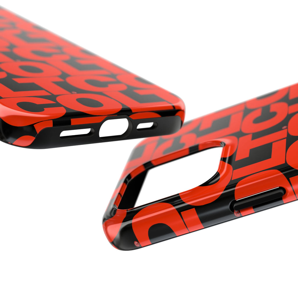 COLT Red & Black Logo Tough Mobile Phone Case