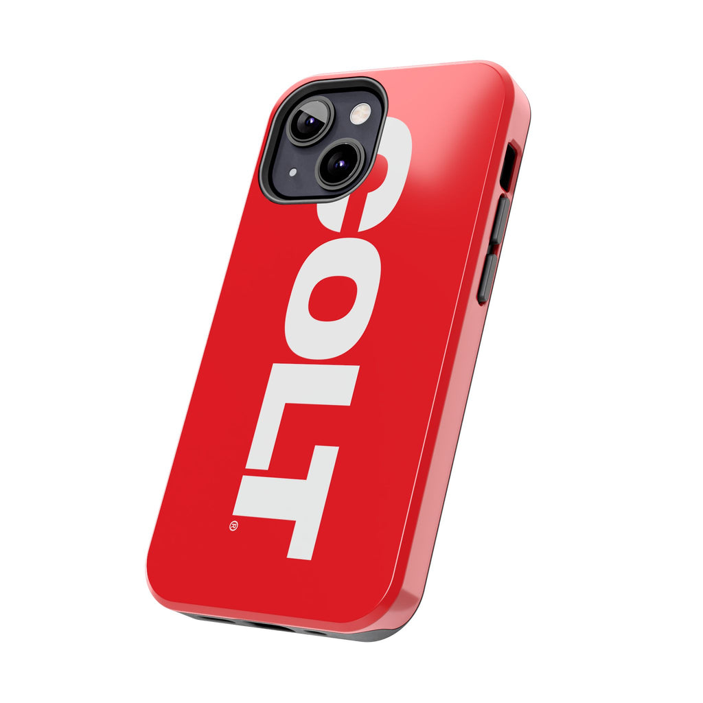 COLT Red & White Logo Tough Mobile Phone Case