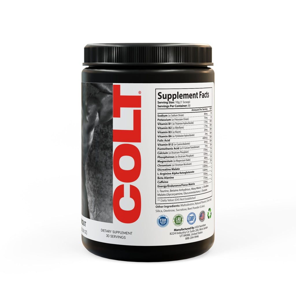 COLT Pre-Workout Supplement