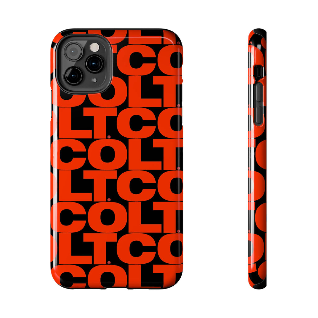 COLT Red & Black Logo Tough Mobile Phone Case