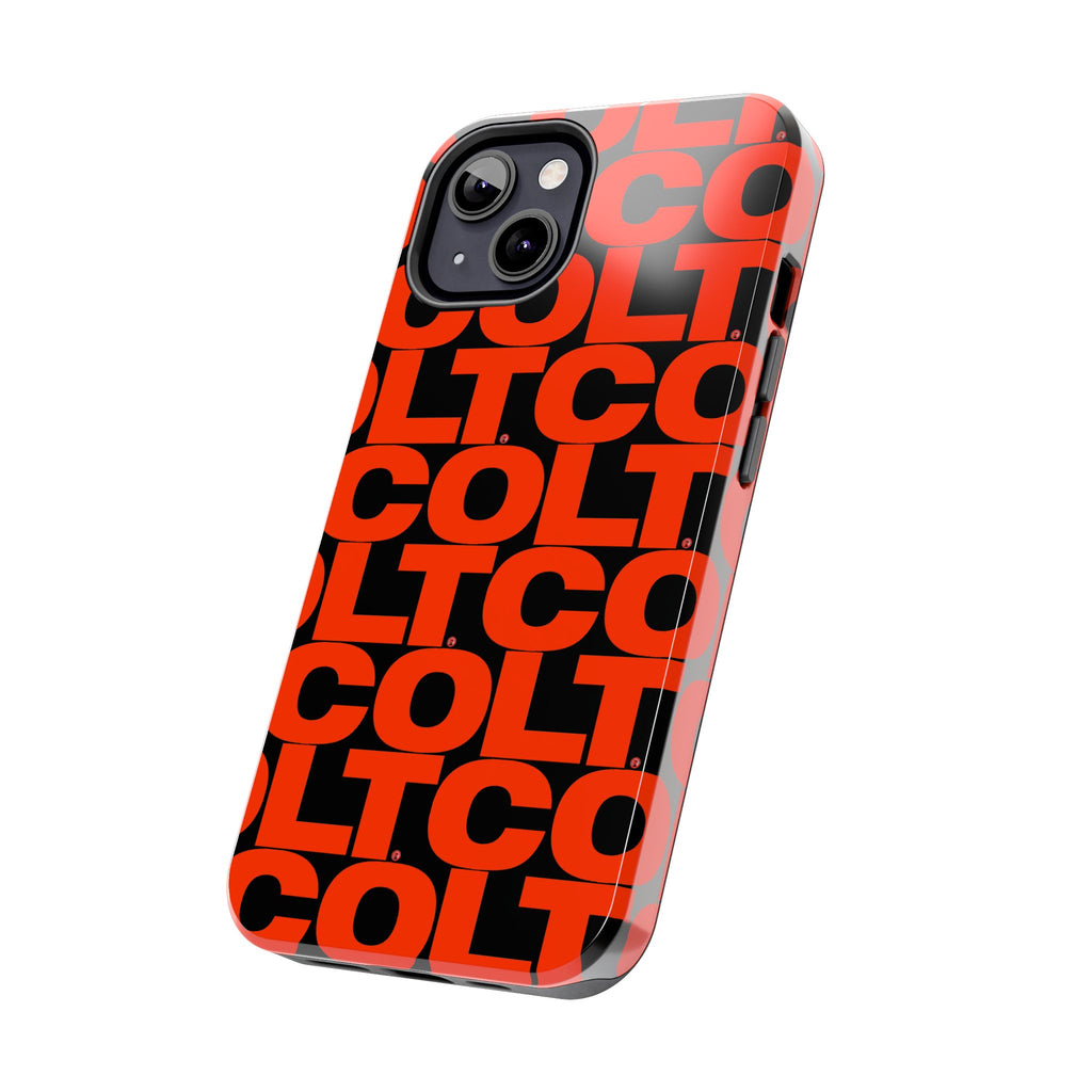 COLT Red & Black Logo Tough Mobile Phone Case