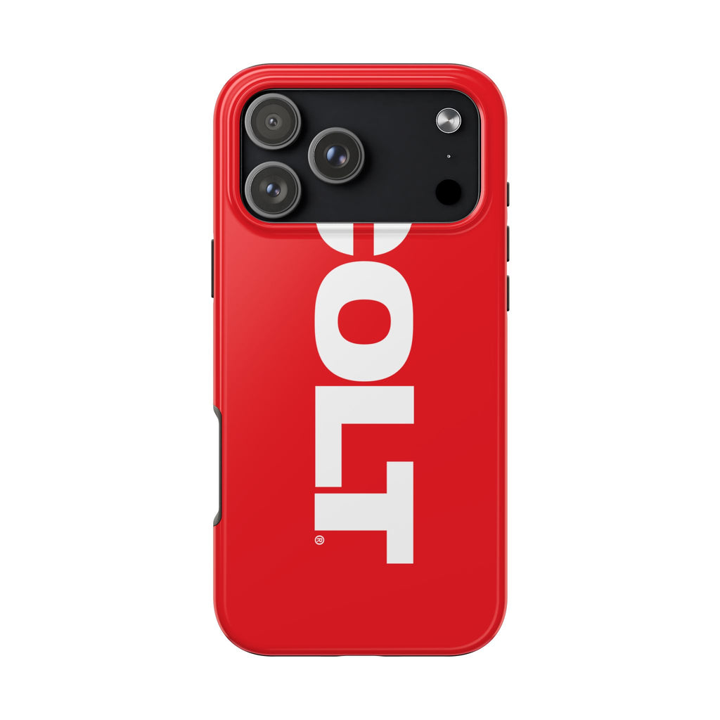COLT Red & White Logo Tough Mobile Phone Case