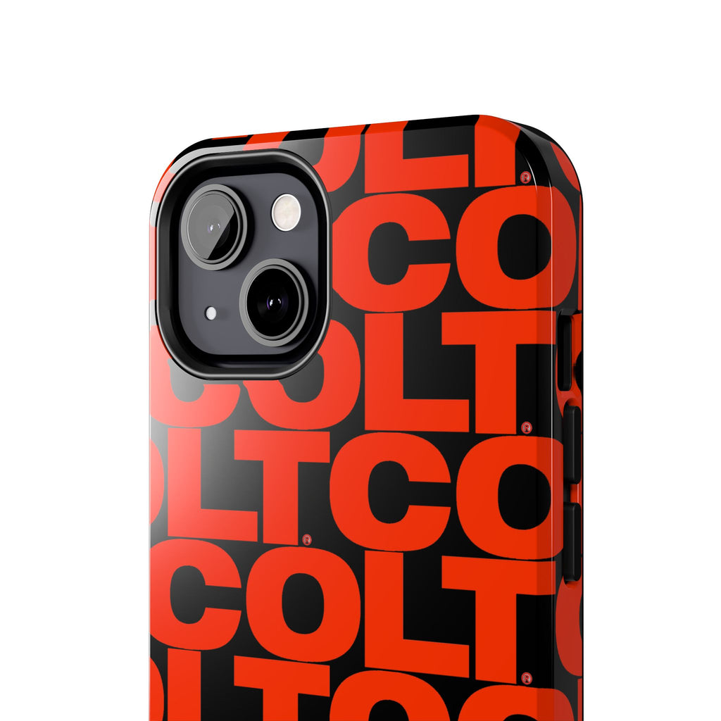 COLT Red & Black Logo Tough Mobile Phone Case