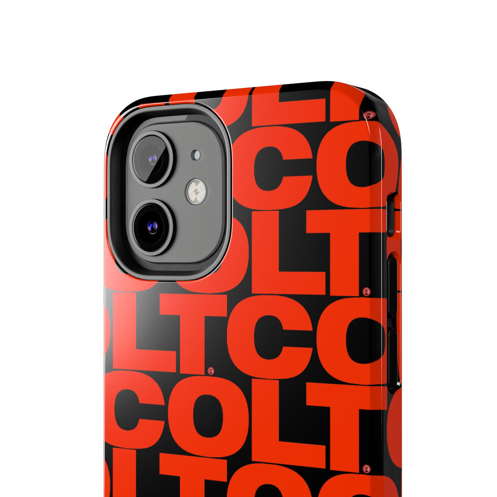 COLT Red & Black Logo Tough Mobile Phone Case