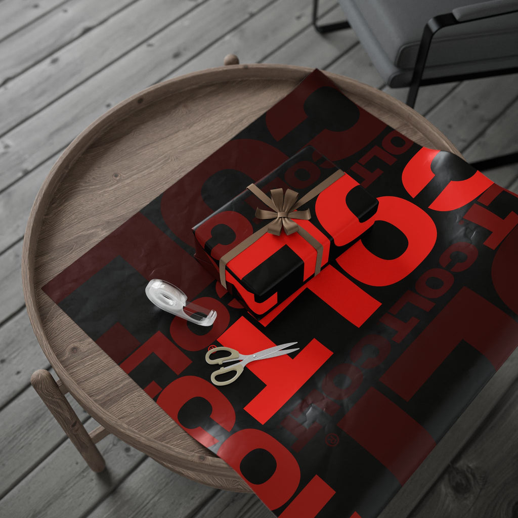 COLT Gift Wrapping Paper — COLT Black & Red