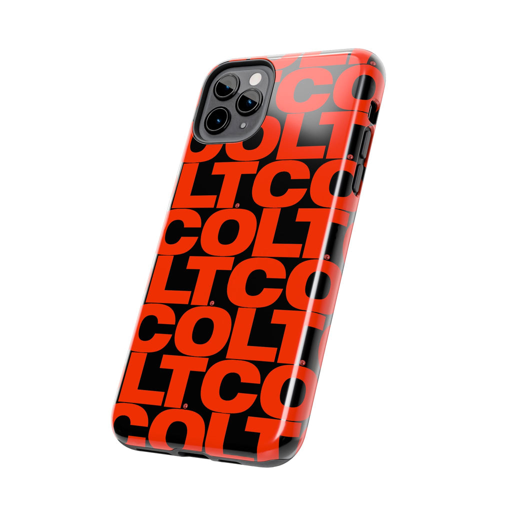 COLT Red & Black Logo Tough Mobile Phone Case