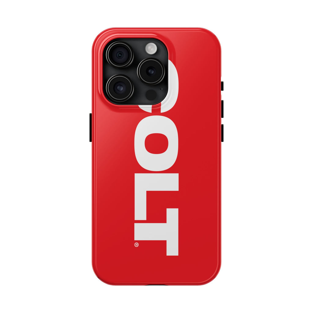 COLT Red & White Logo Tough Mobile Phone Case