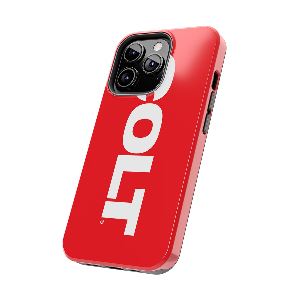 COLT Red & White Logo Tough Mobile Phone Case