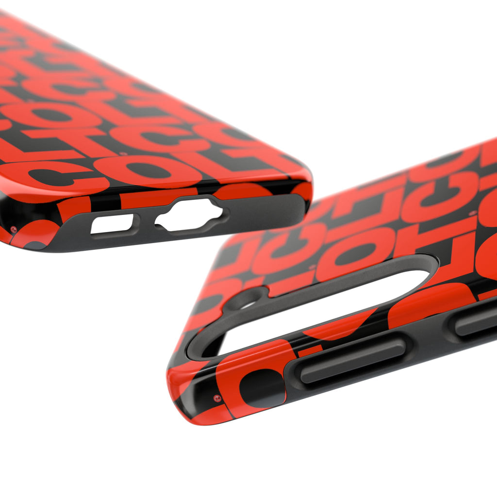 COLT Red & Black Logo Tough Mobile Phone Case