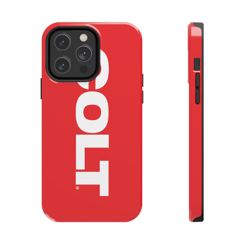 COLT Red & White Logo Tough Mobile Phone Case
