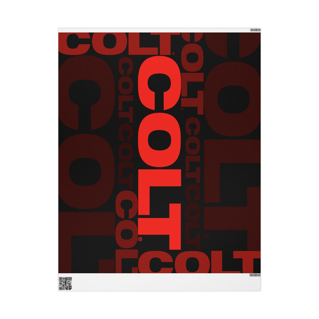 COLT Gift Wrapping Paper — COLT Black & Red