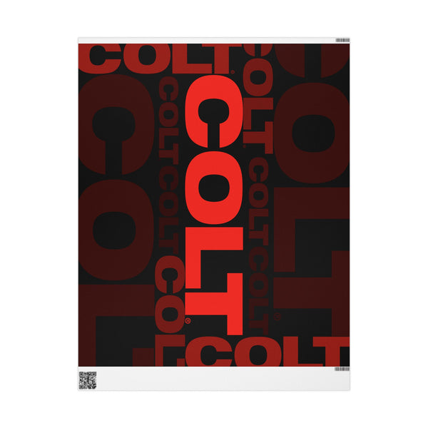 COLT Gift Wrapping Paper — COLT Black & Red