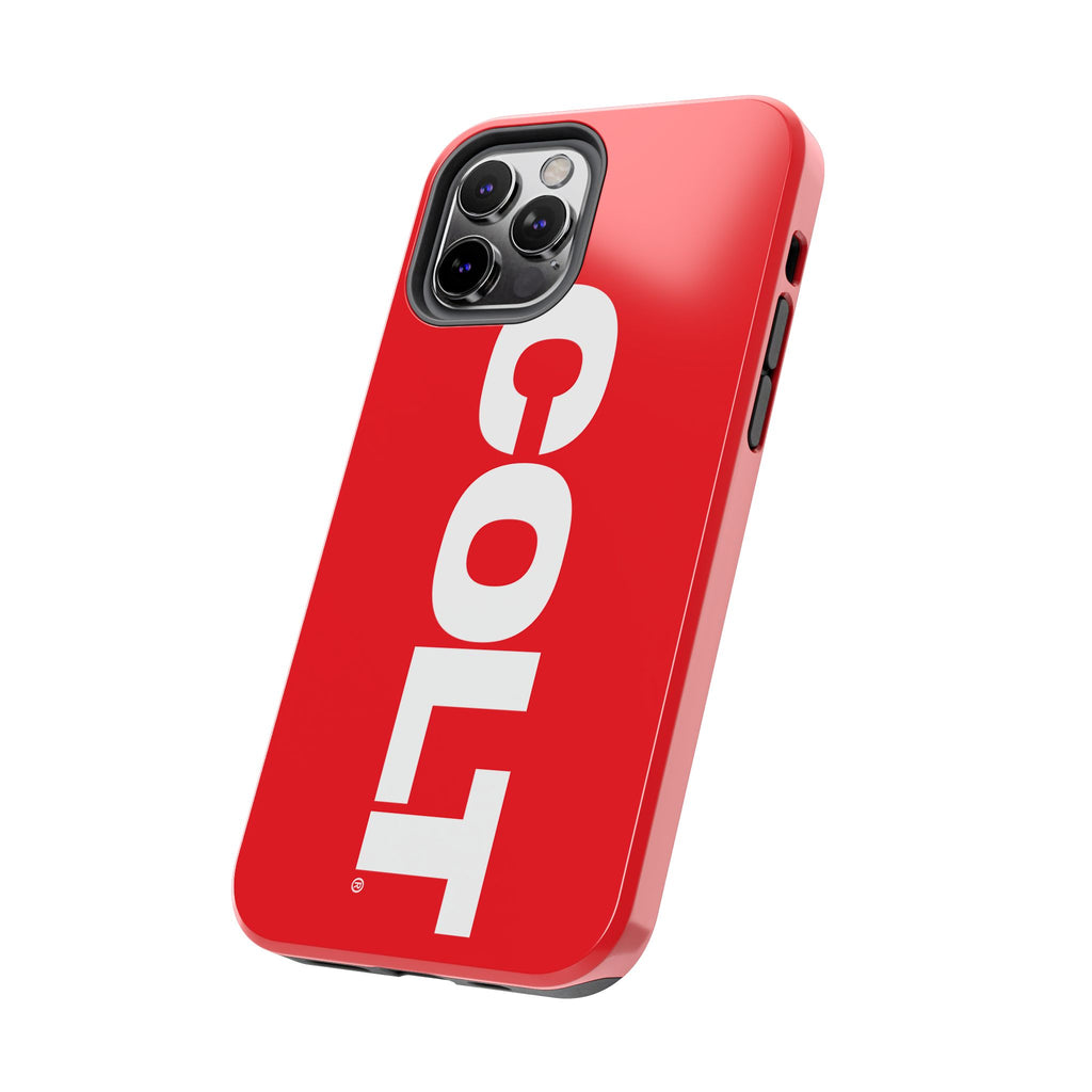 COLT Red & White Logo Tough Mobile Phone Case
