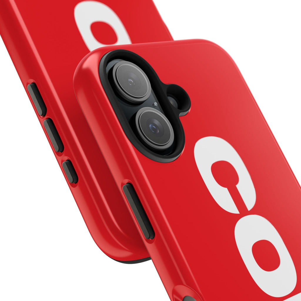 COLT Red & White Logo Tough Mobile Phone Case