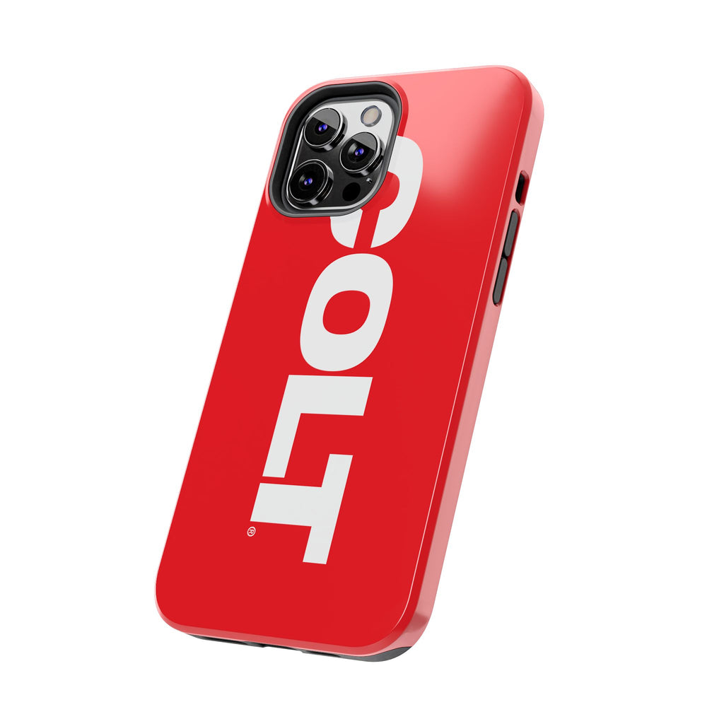 COLT Red & White Logo Tough Mobile Phone Case