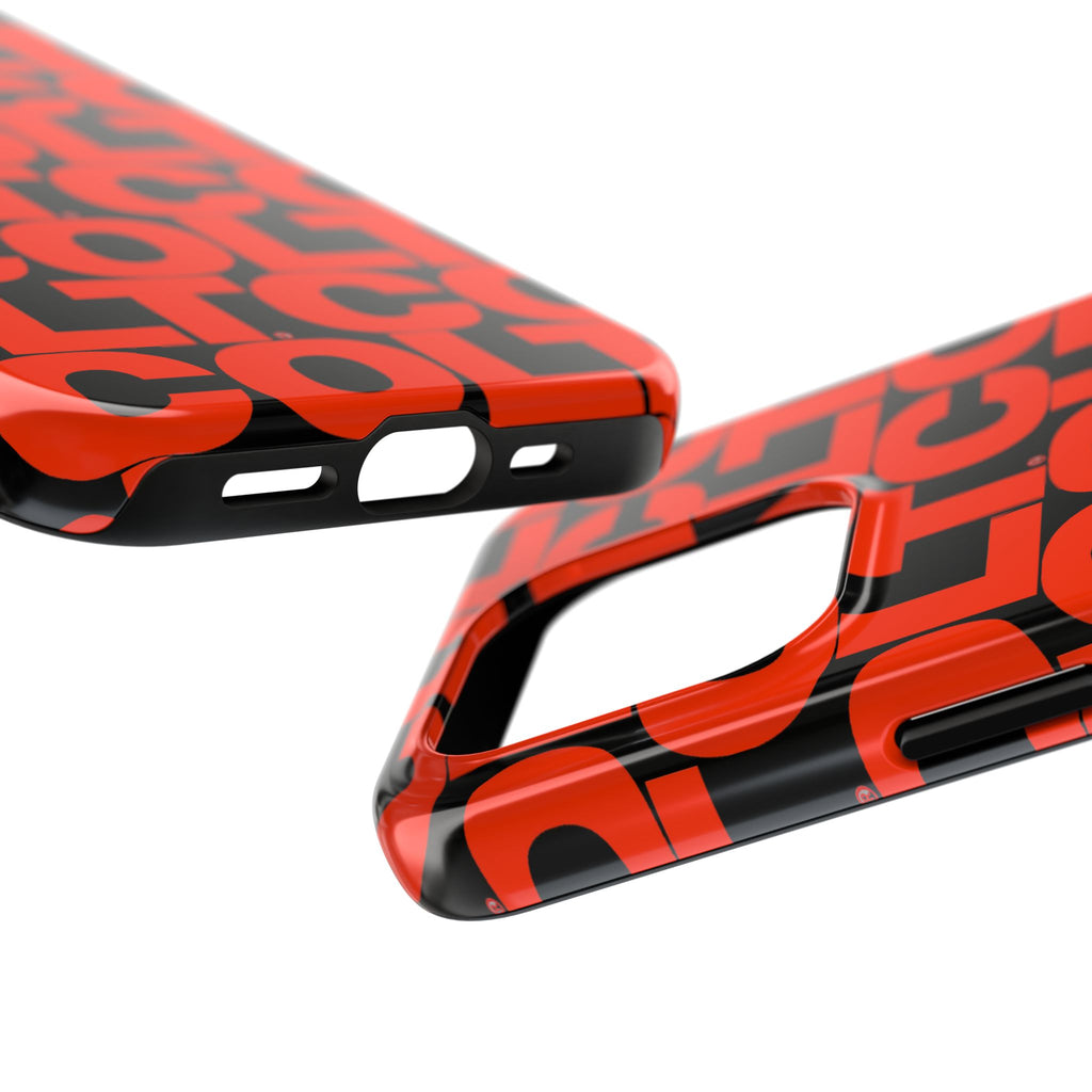 COLT Red & Black Logo Tough Mobile Phone Case