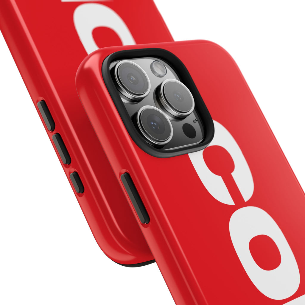 COLT Red & White Logo Tough Mobile Phone Case