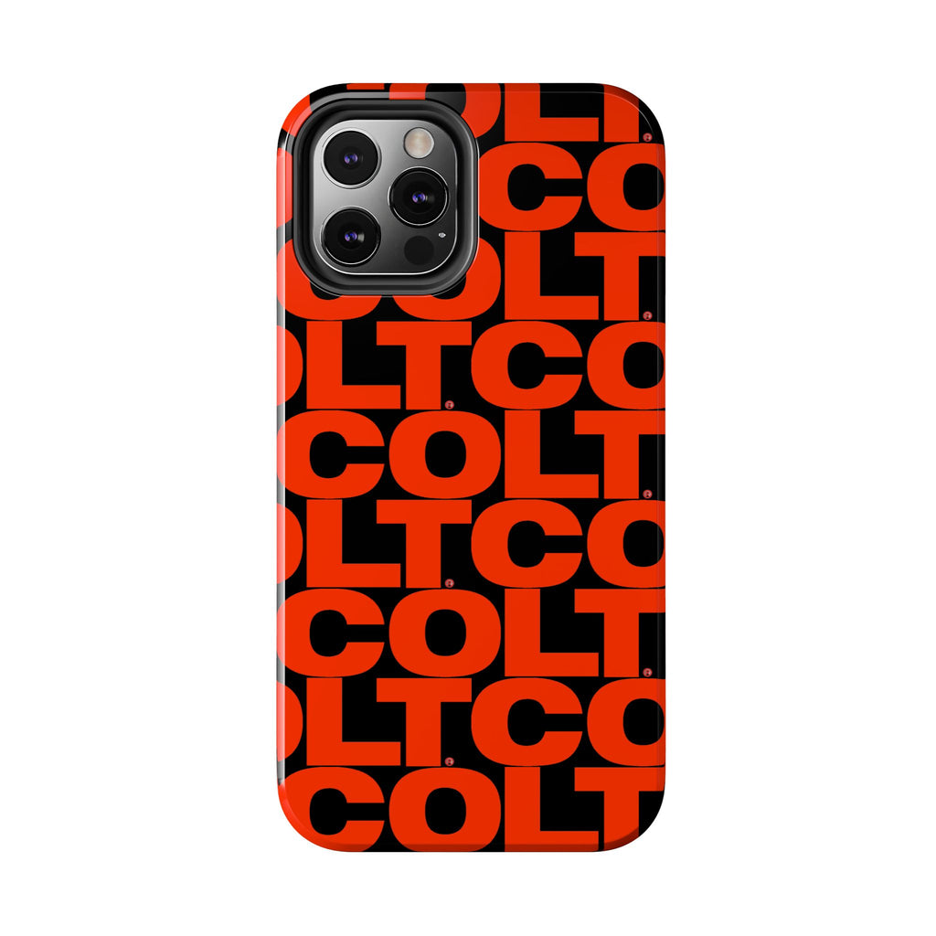 COLT Red & Black Logo Tough Mobile Phone Case