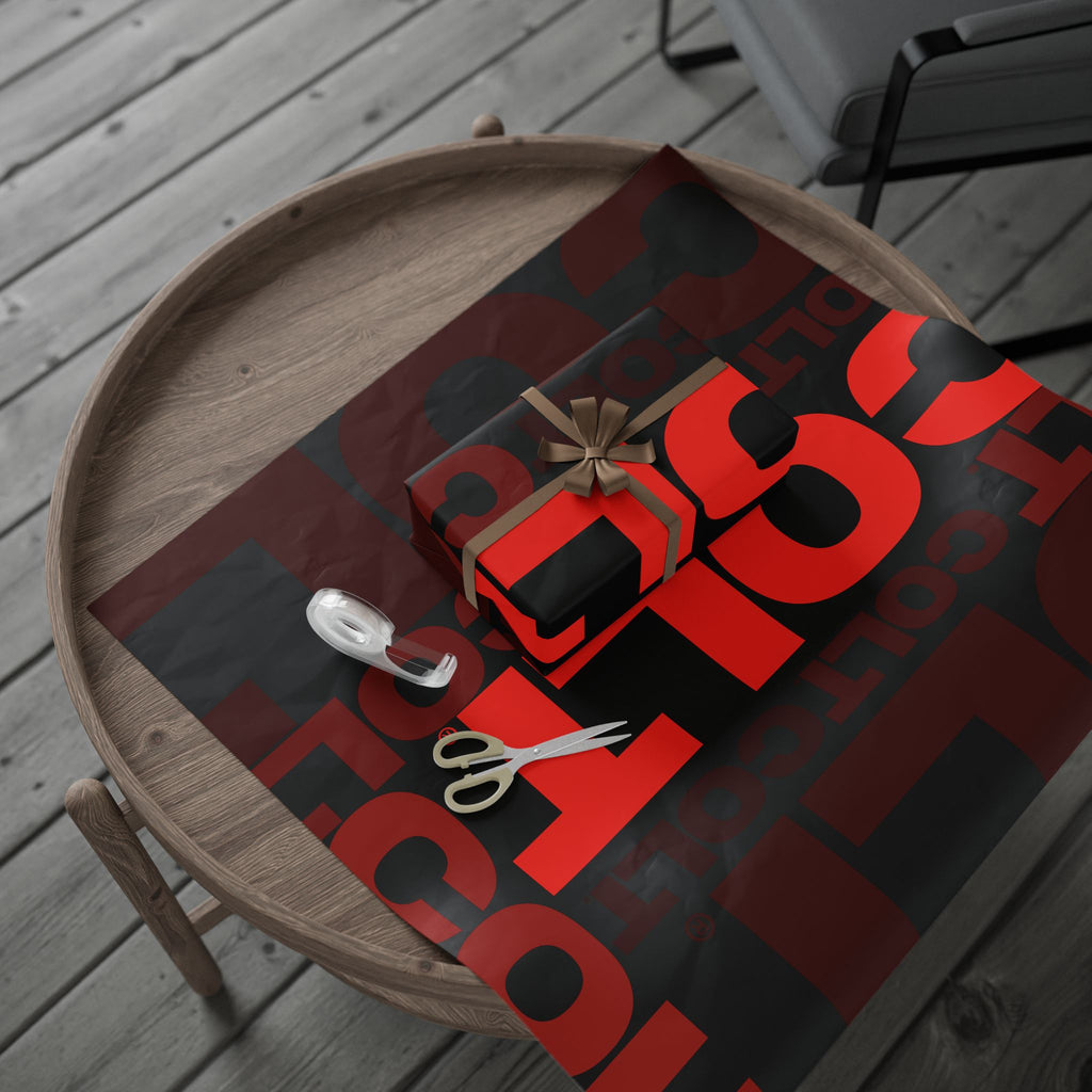 COLT Gift Wrapping Paper — COLT Black & Red