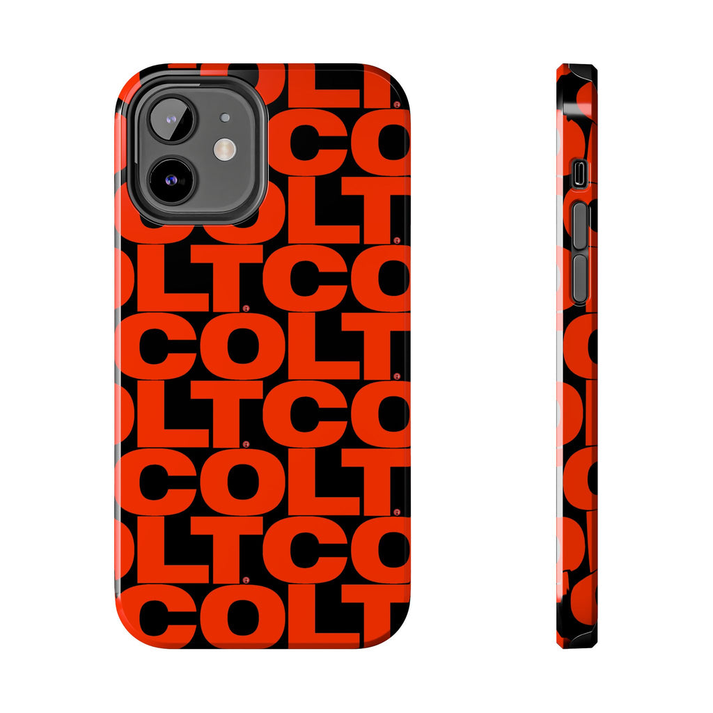 COLT Red & Black Logo Tough Mobile Phone Case