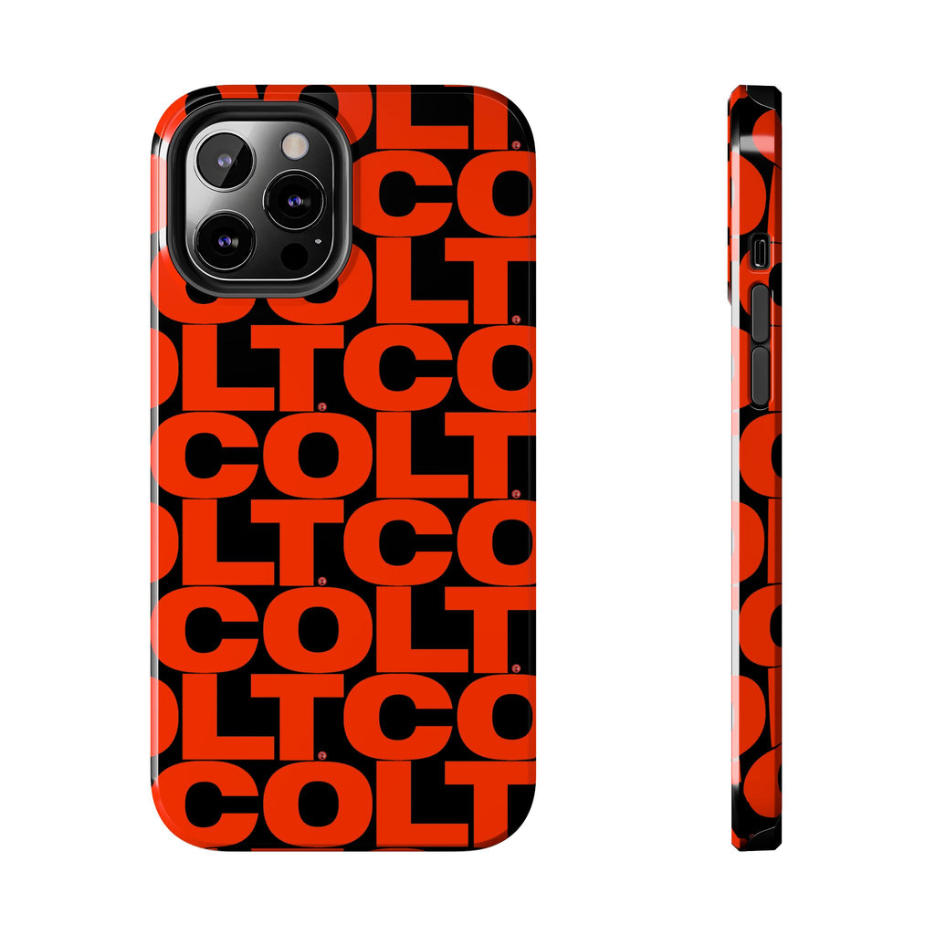 COLT Red & Black Logo Tough Mobile Phone Case