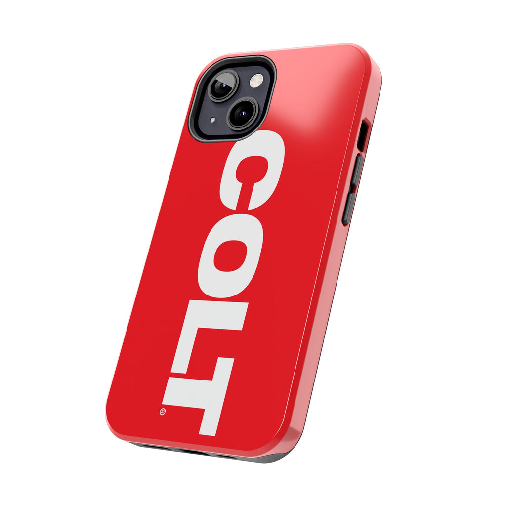 COLT Red & White Logo Tough Mobile Phone Case