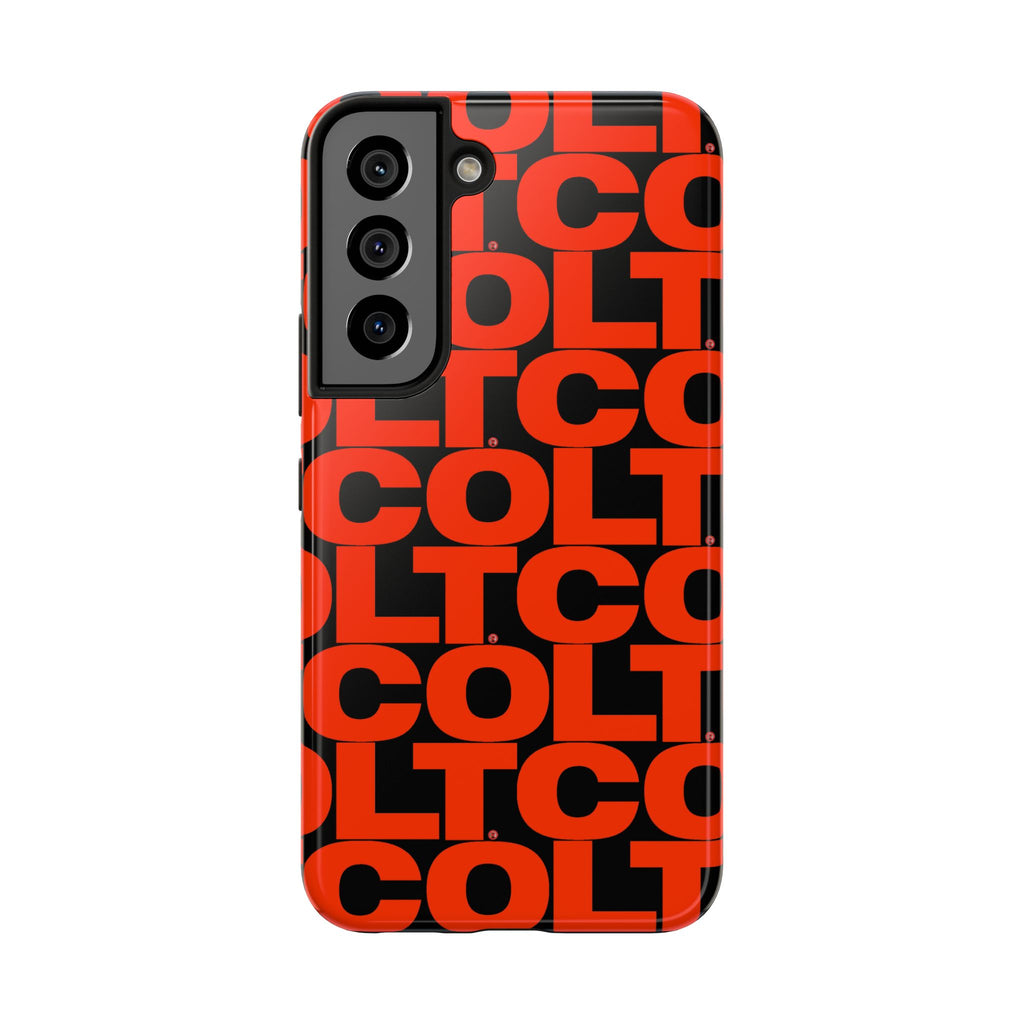 COLT Red & Black Logo Tough Mobile Phone Case