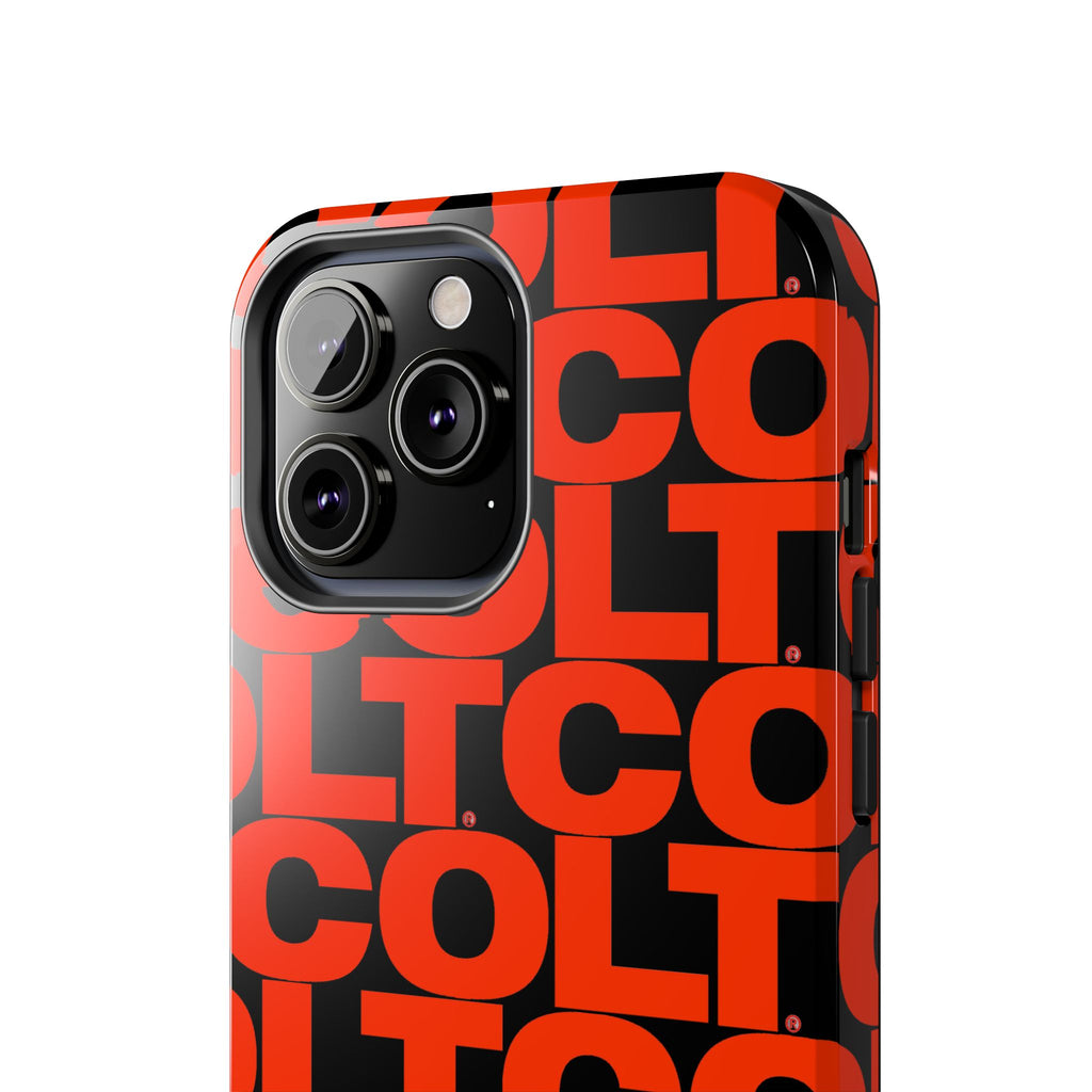 COLT Red & Black Logo Tough Mobile Phone Case