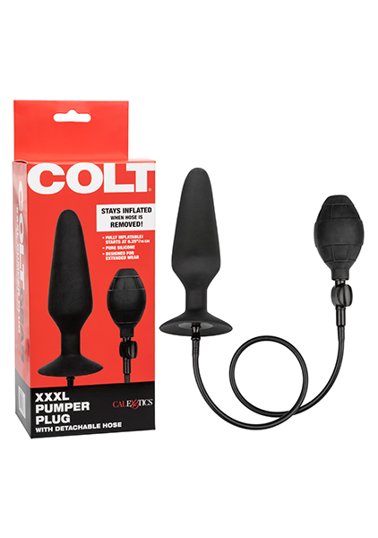 COLT Hefty Probe Inflatable Butt Plug - Black - CSG Store COLT Hefty Probe Inflatable Butt Plug - Black - CSG Store