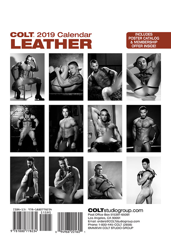 COLT Leather Digital 2019 Calendar