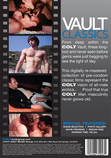 colt dvd vault classics volume 1 package back