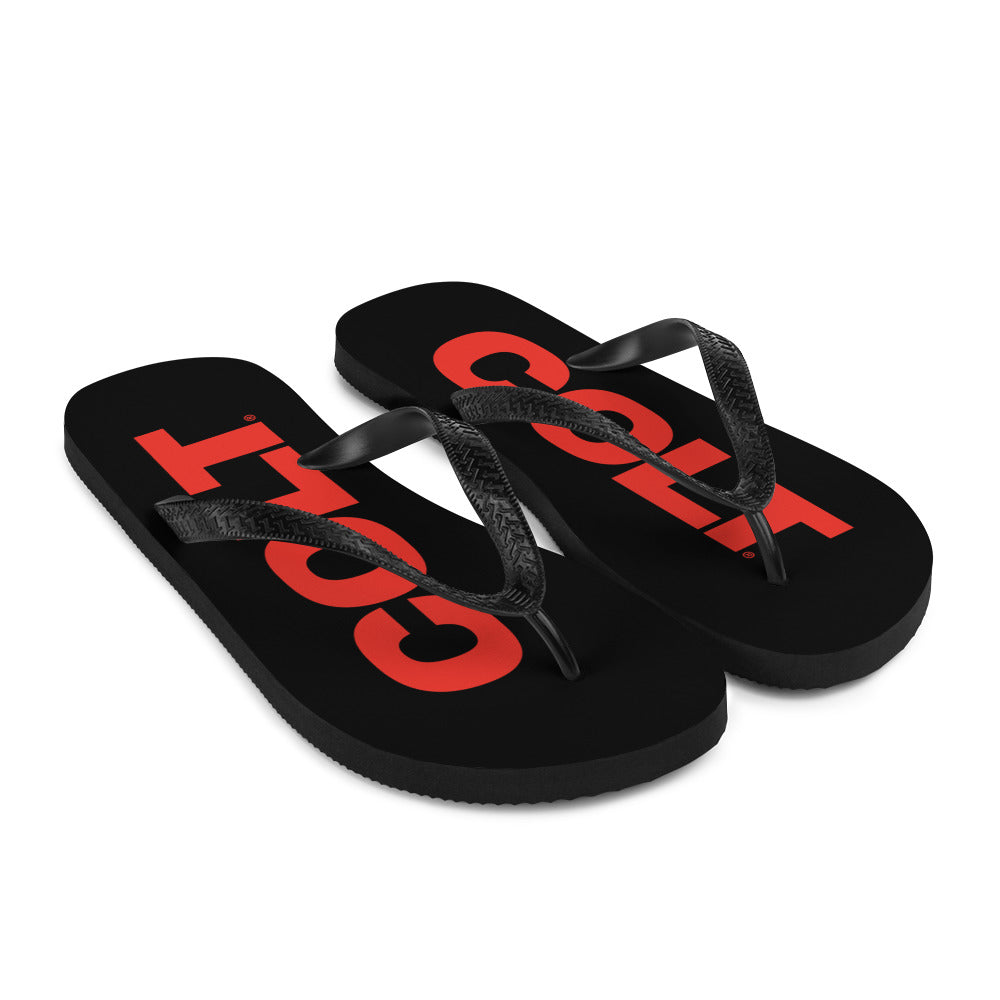 COLT Logo Flip Flops