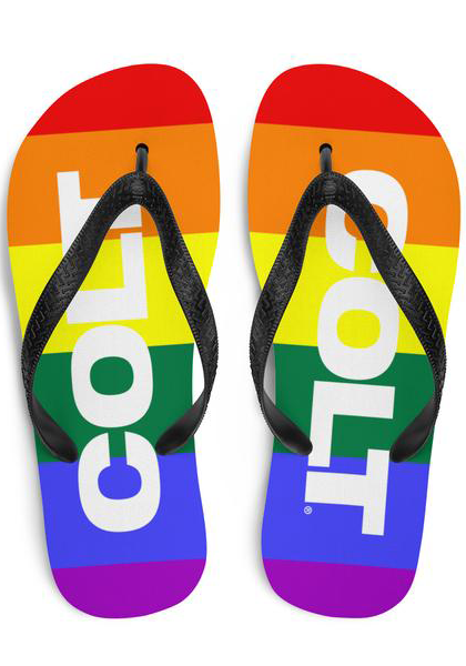 COLT Pride Flip Flops