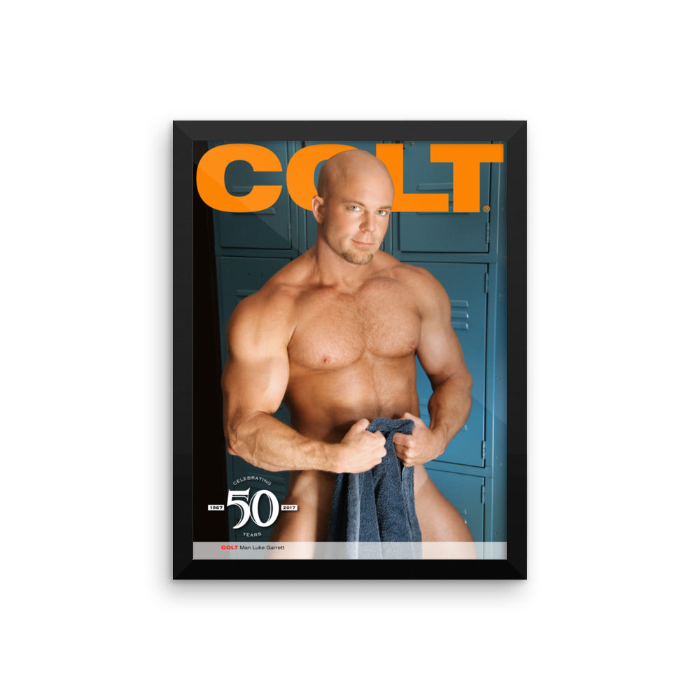 COLT Man Framed Poster - Luke Garrett