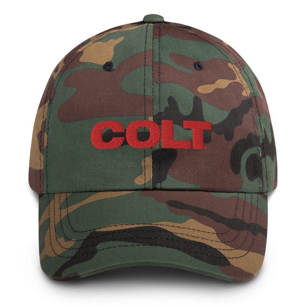 COLT Logo Low Profile Cap - Red COLT Logo
