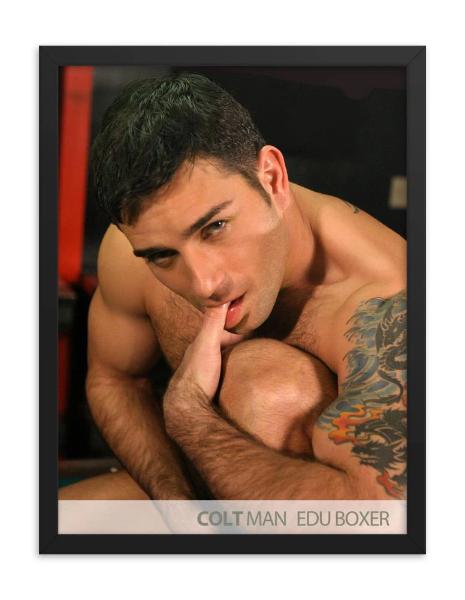 COLT Man Framed Poster - Edu Boxer
