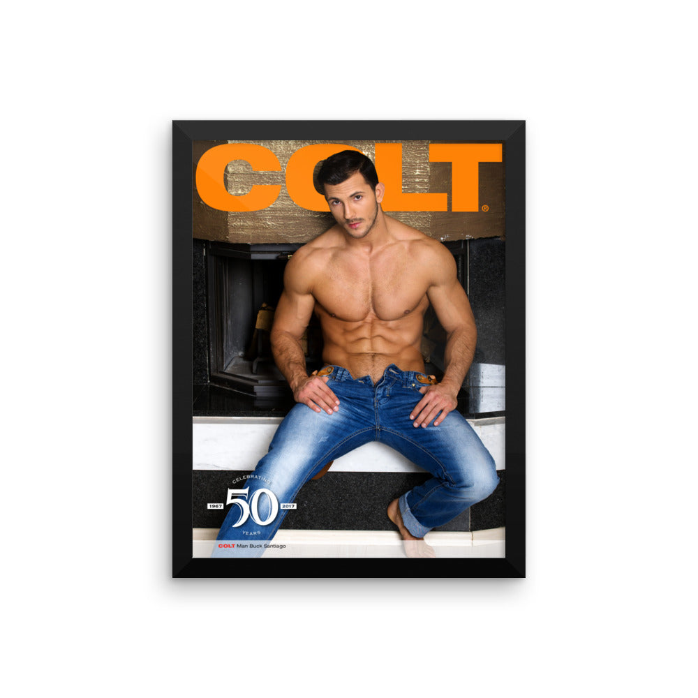 COLT Man Framed Poster - Buck Santiago