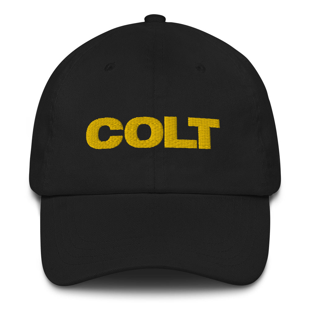 COLT Logo Low Profile Cap - Gold Logo
