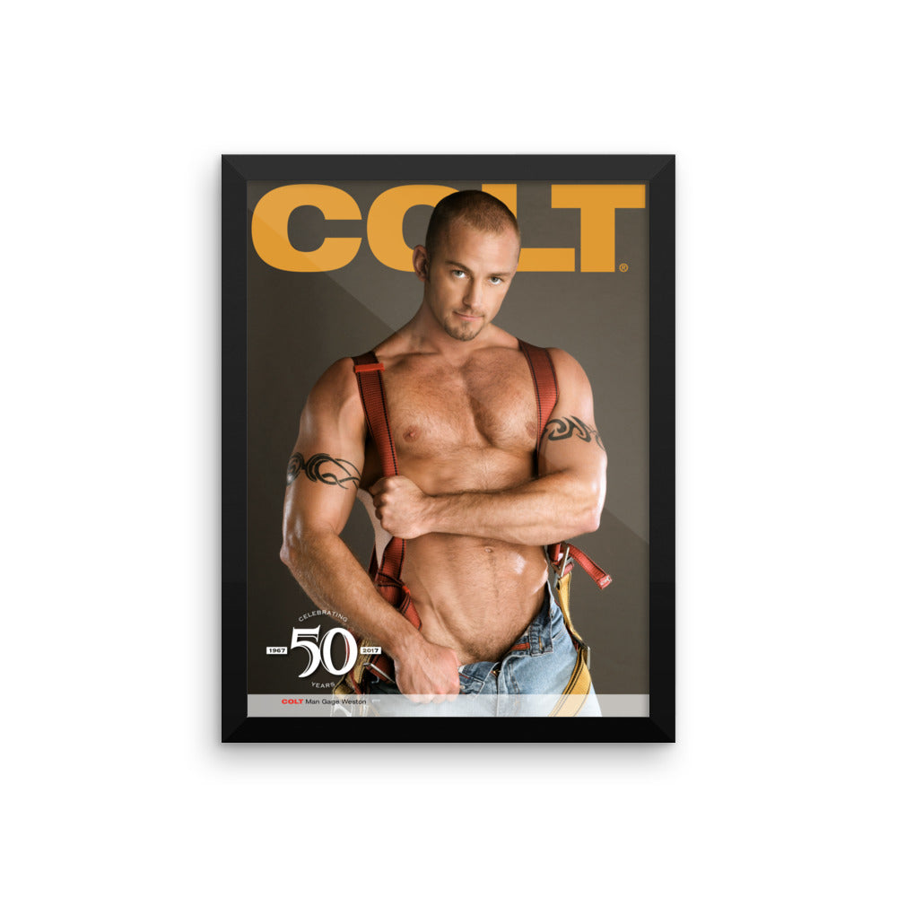 COLT Man Framed Poster - Gage Weston