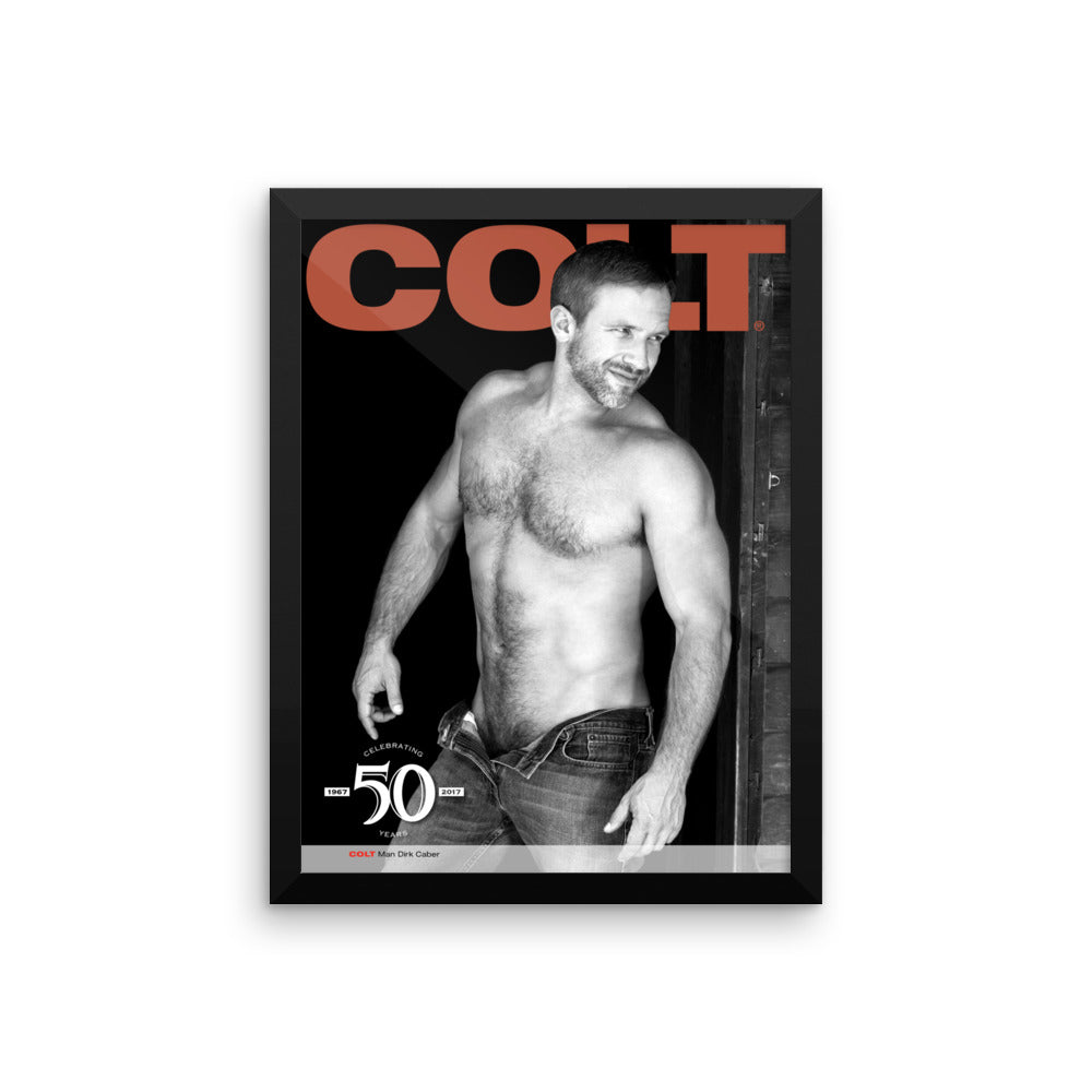 COLT Man Framed Poster - Dirk Caber
