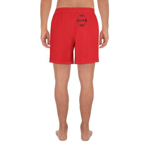 COLT 100% Beef Athletic Long Shorts - Red