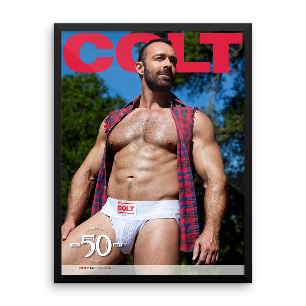 COLT Man Framed Poster - Brad Kalvo