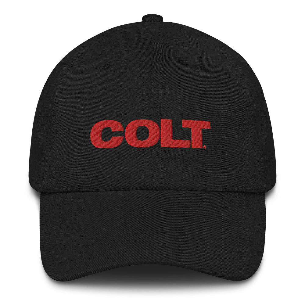 COLT Logo Low Profile Cap - Red COLT Logo