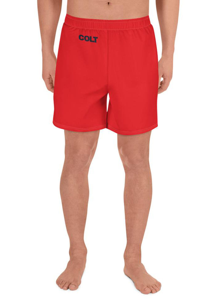 COLT 100% Beef Athletic Long Shorts - Red