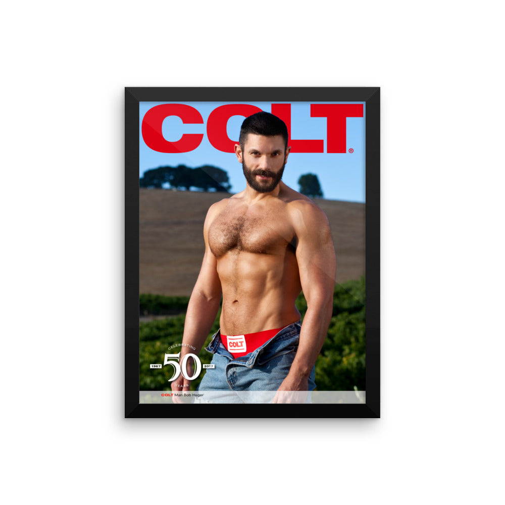 COLT Man Framed Poster - Bob Hager